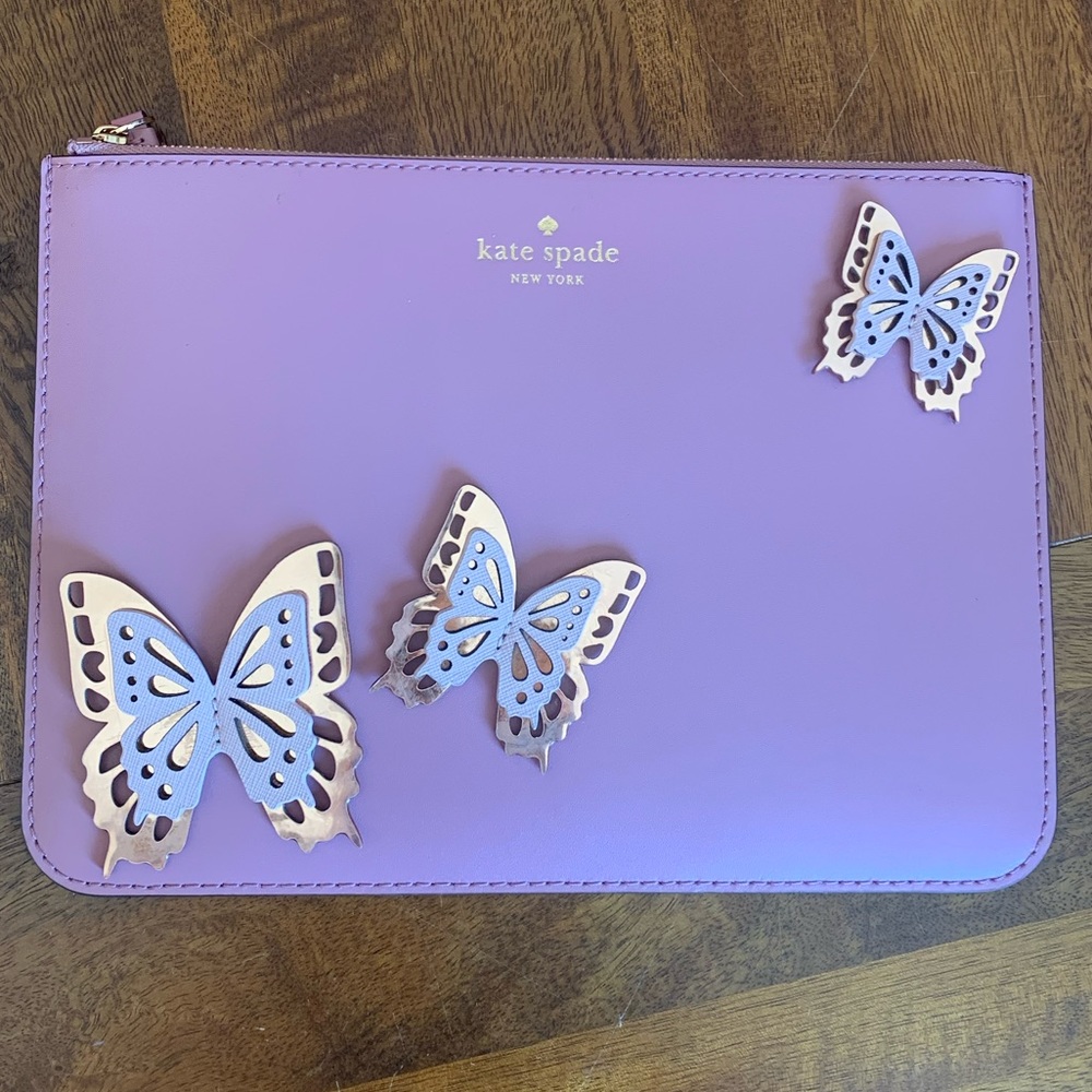 Kate Spade clutch, super cute & 100% leather